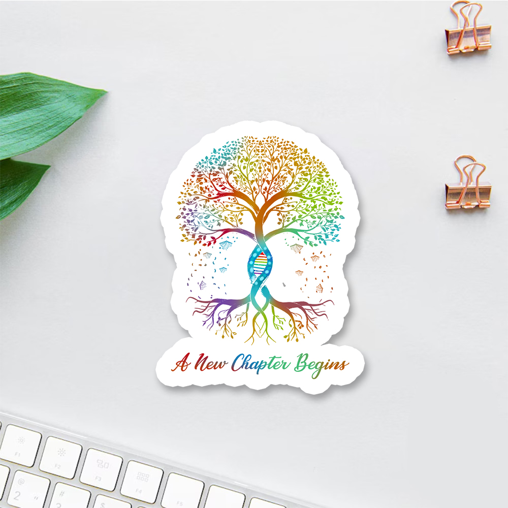 Pagewings A New Chapter Begins Sticker