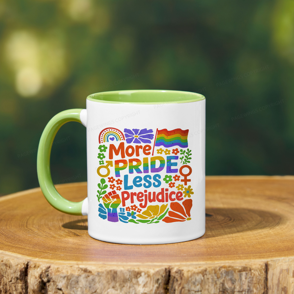 Pagewings More Pride Less Prejudice Mug
