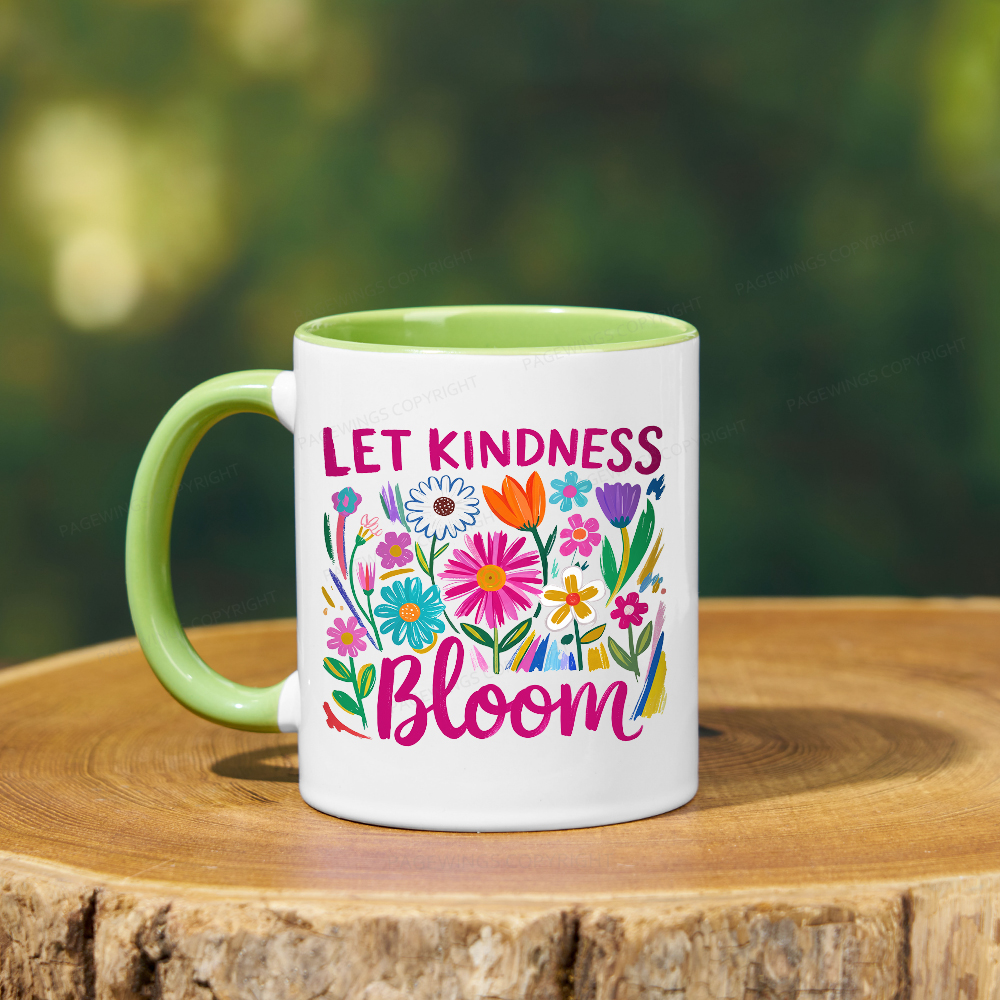 Pagewings Let Kindness Bloom Mug