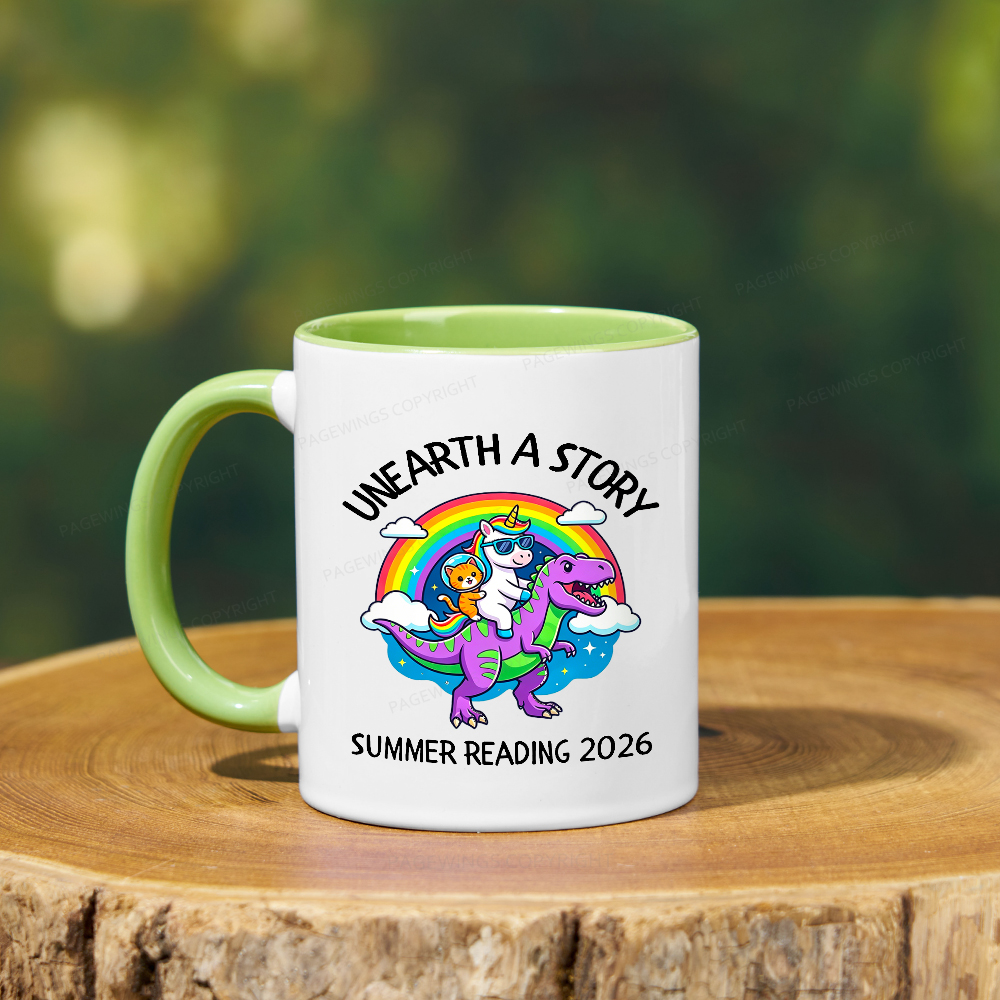 Pagewings Summer Reading Mug