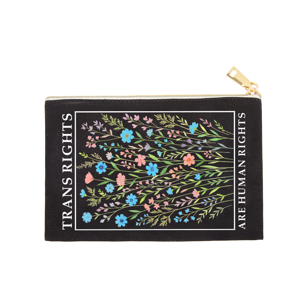 Pagewings Trans Rights Are Human Rights Pouch