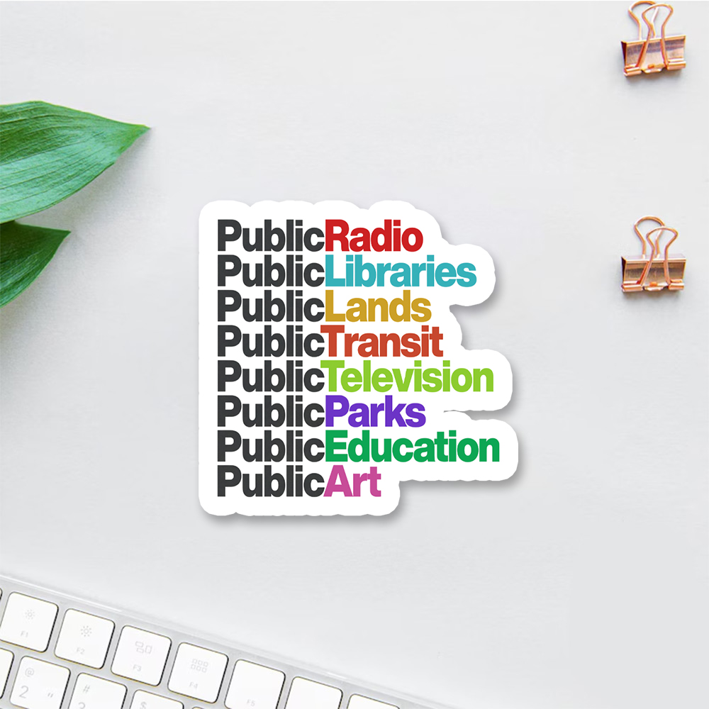 Pagewings Public Libraries Sticker