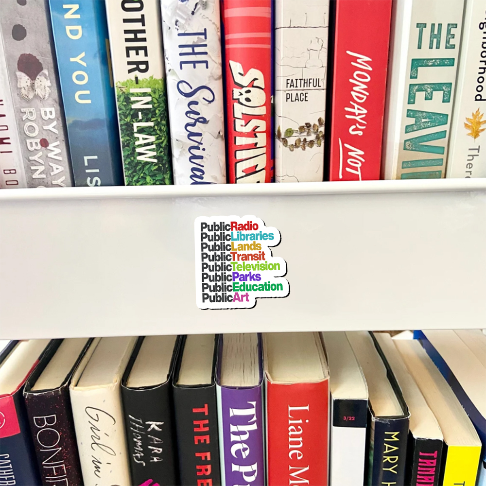 Pagewings Public Libraries Fridge Magnet