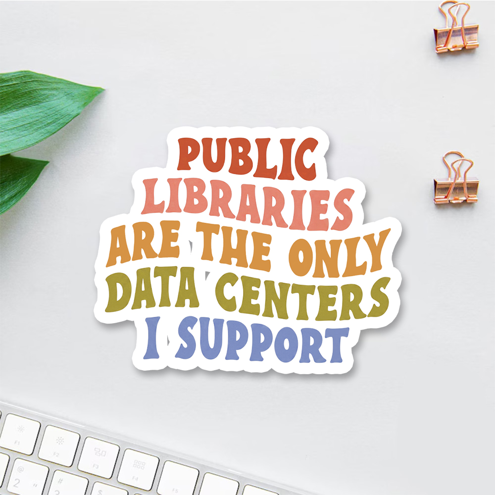 Pagewings Public Libraries Sticker