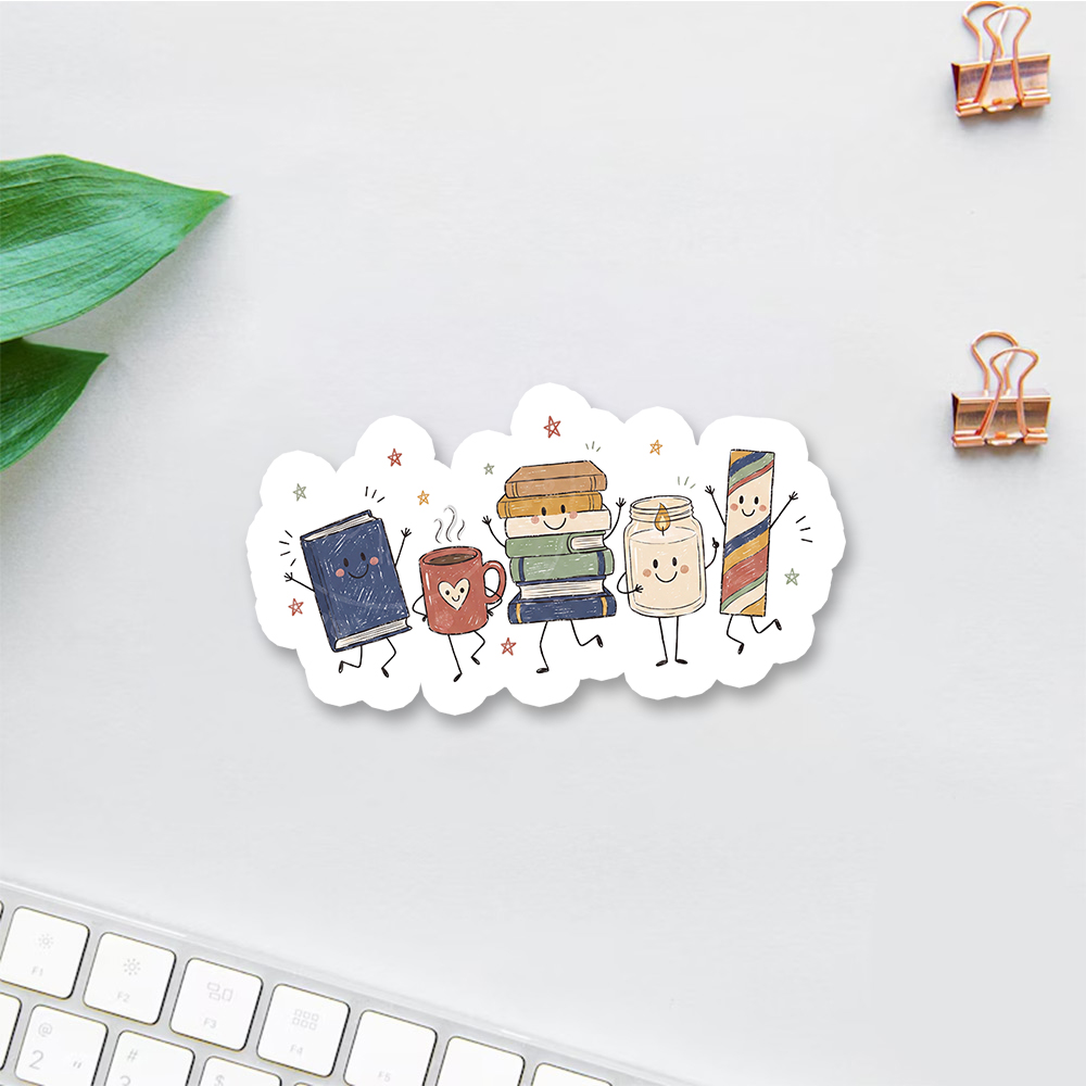 Pagewings Book Lover Sticker