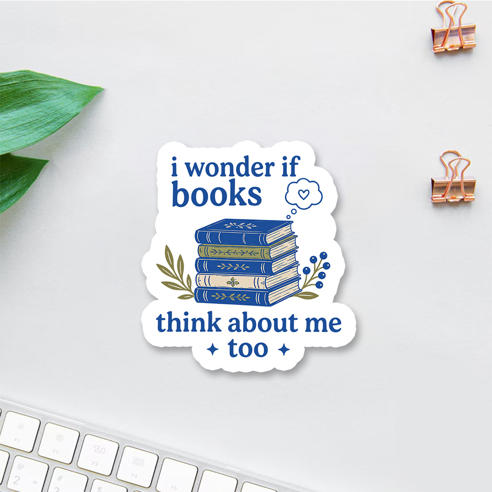 Pagewings I Wonder If Birds Think About Me Sticker