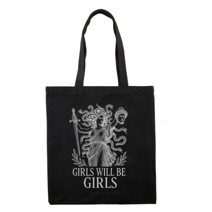 Pagewings Girls Will Be Girls Tote Bag