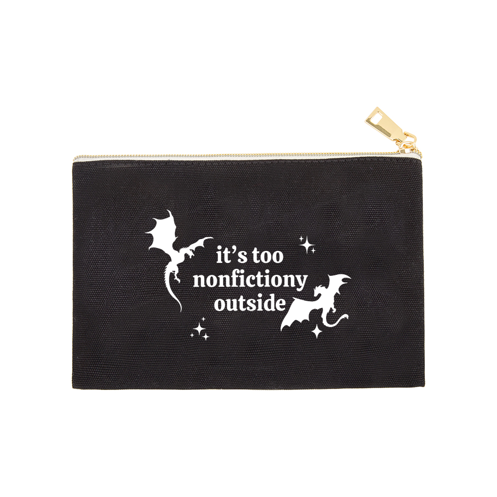 Pagewings It’s Too Nonfictiony Outside Pouch