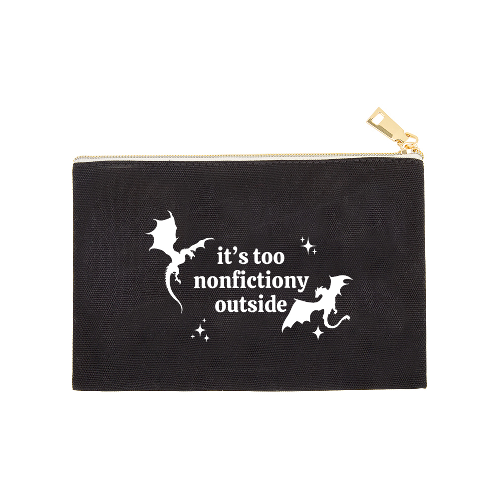 Pagewings It’s Too Nonfictiony Outside Pouch