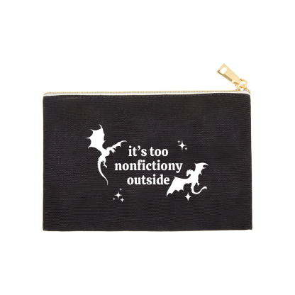 Pagewings It’s Too Nonfictiony Outside Pouch