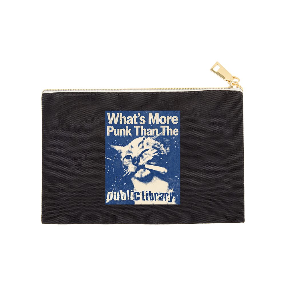 Pagewings What's More Punk Than The Public Library Pouch