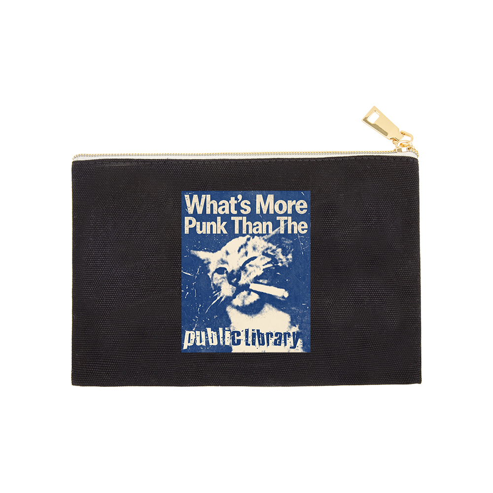 Pagewings What's More Punk Than The Public Library Pouch