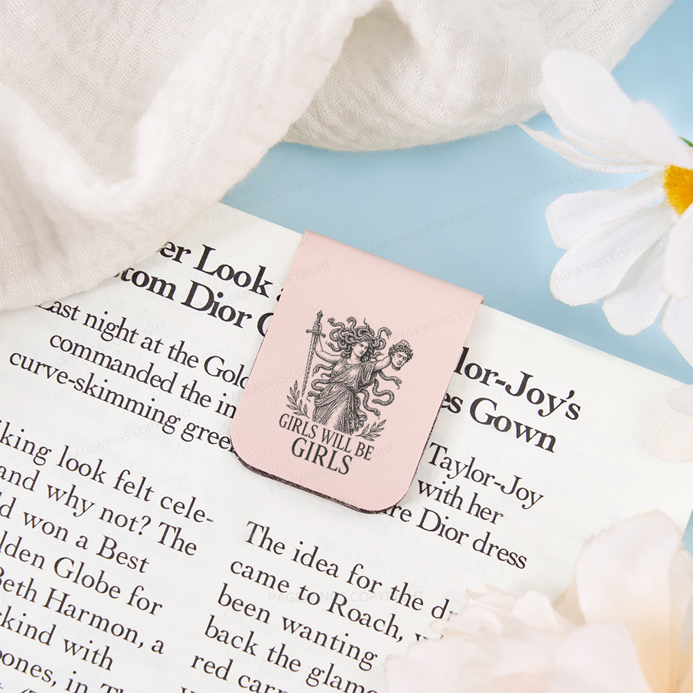 Pagewings Girls Will Be Girls Magnetic Bookmark