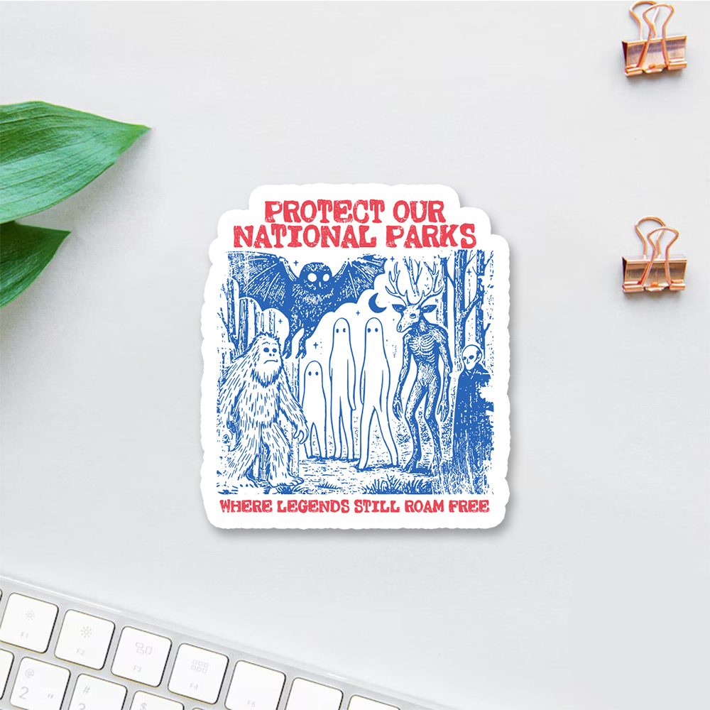 Pagewings National Parks Sticker
