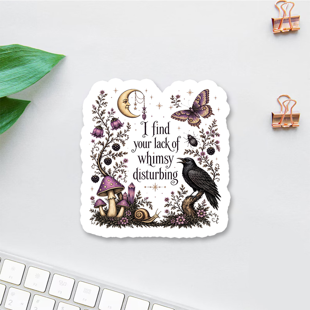 Pagewings Lack of Whimsy Sticker