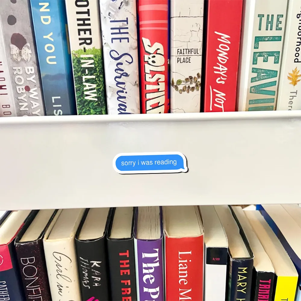 Pagewings Sorry I Was Reading Fridge Magnet