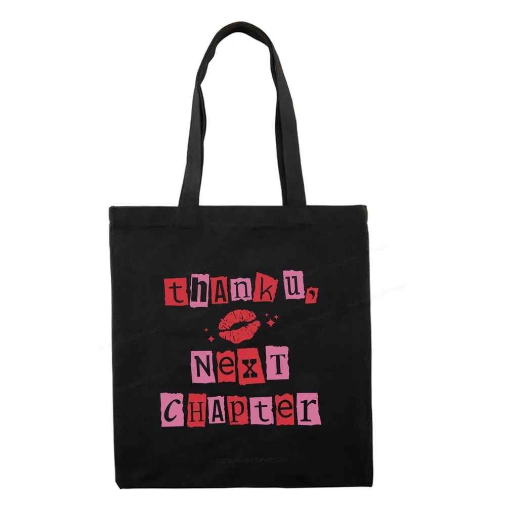 Pagewings Thanku Next Chapter Tote Bag