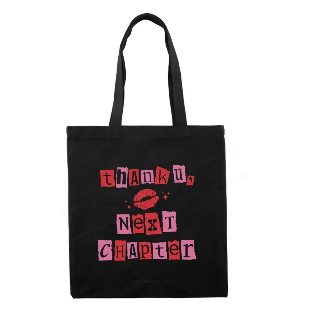 Pagewings Thanku Next Chapter Tote Bag
