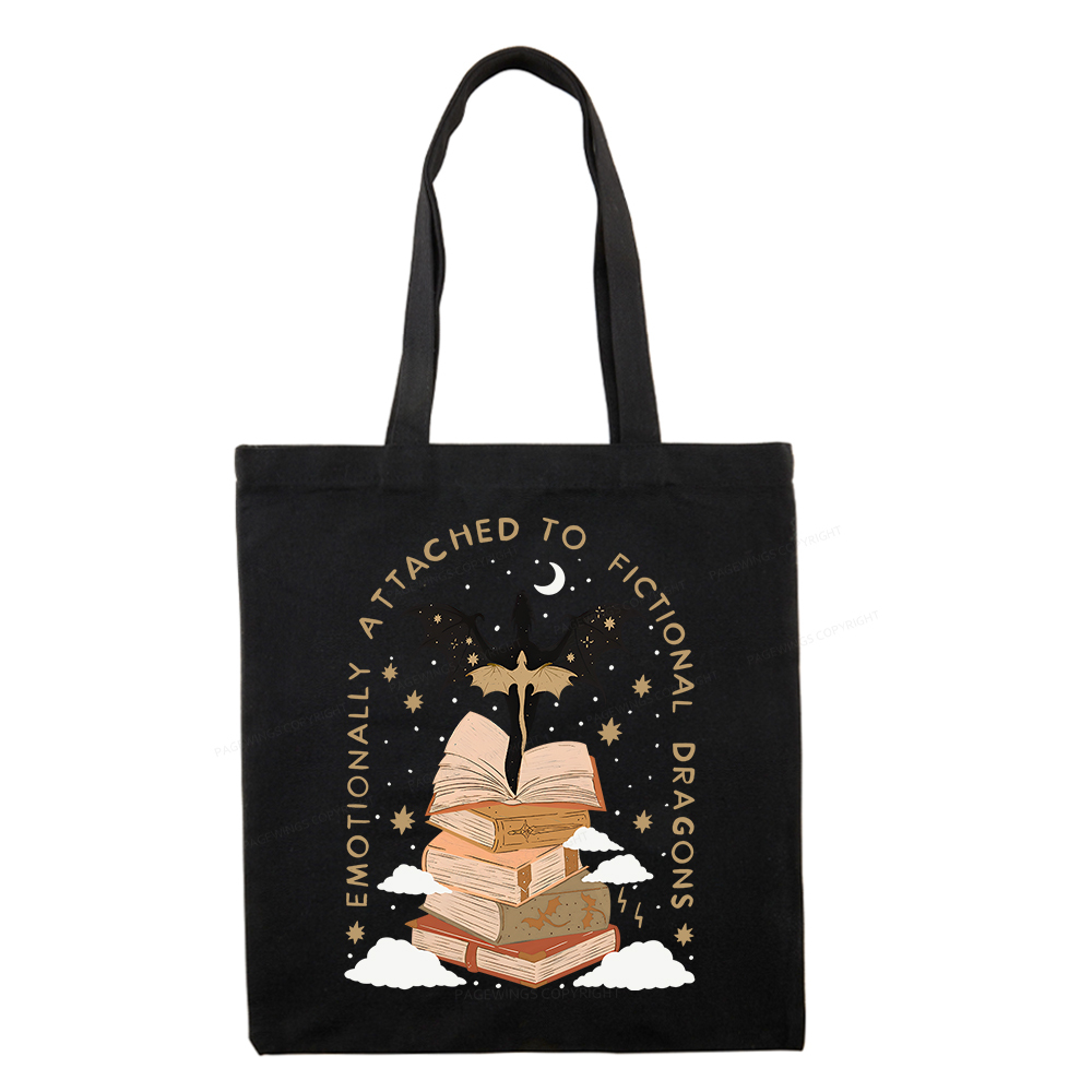 Pagewing Fantasy Romance Reader Gift Romantacy Tote Bag