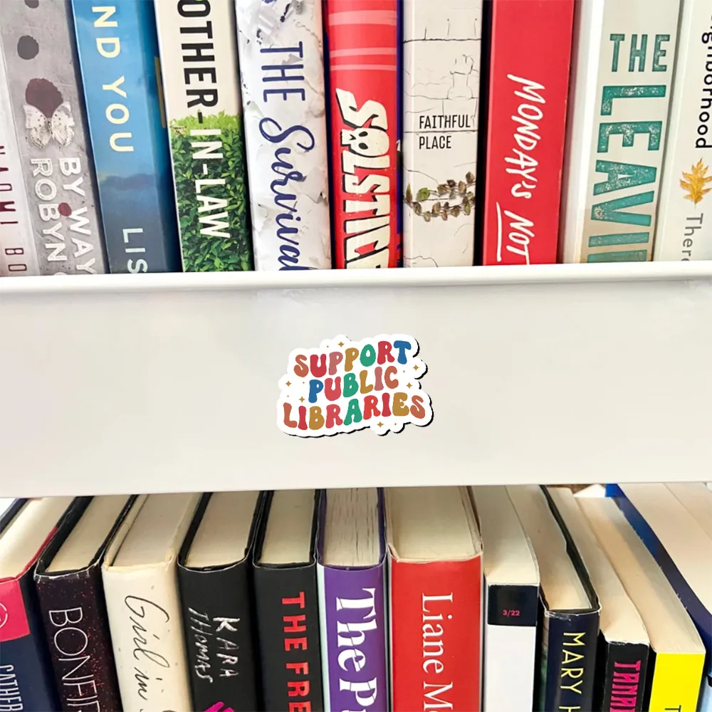 Pagewings Public Library Sweatshirt Fridge Magnet