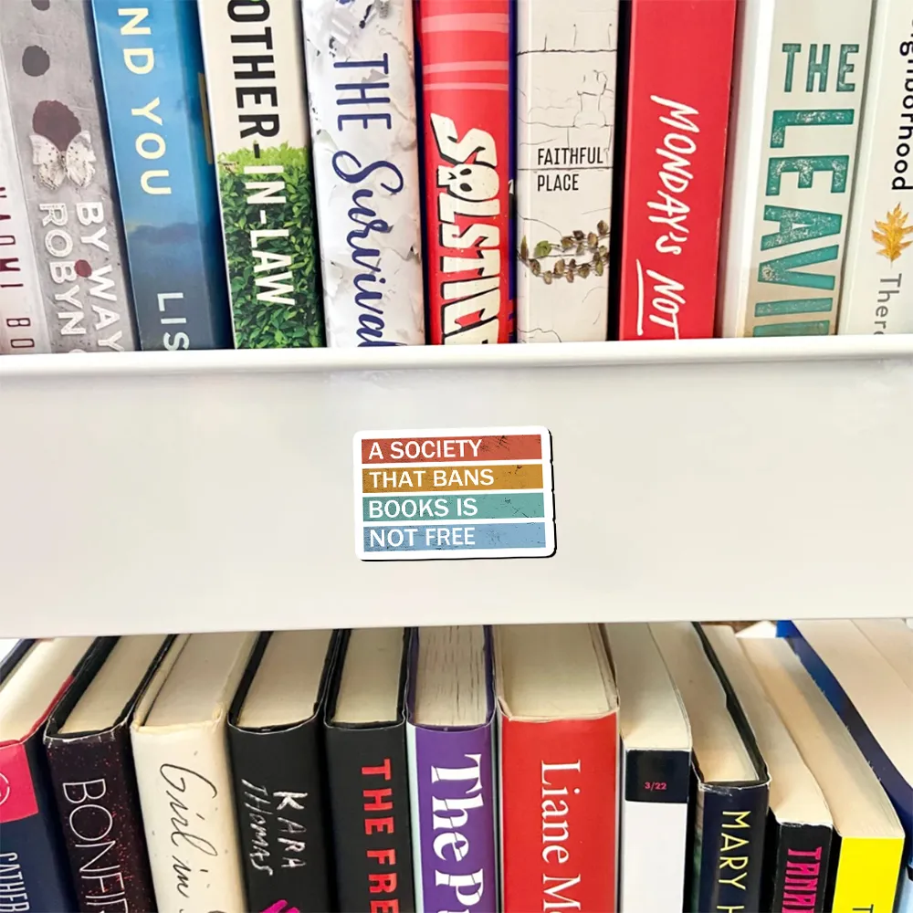 Pagewings Banned Books Shirt, Read Banned Books Fridge Magnet