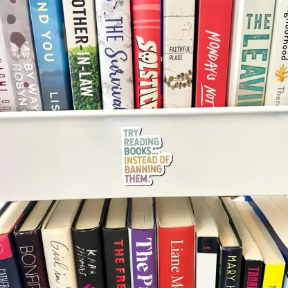 Pagewings Try Reading Books Fridge Magnet