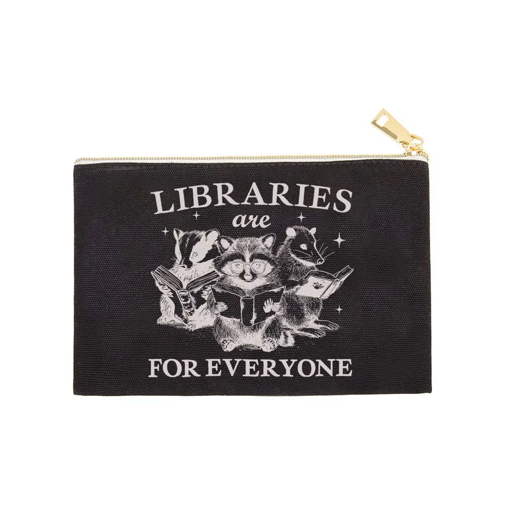 Pagewings Libraries Are For Everyone Pouch