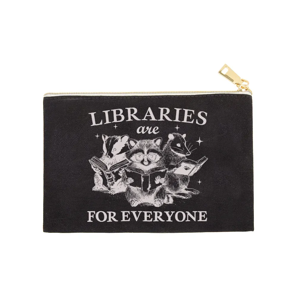 Pagewings Libraries Are For Everyone Pouch