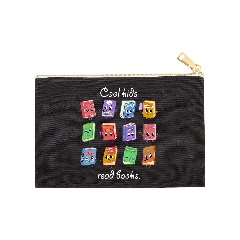 Pagewings School Librarian Shirt, Back To School Shirt Teacher Pouch