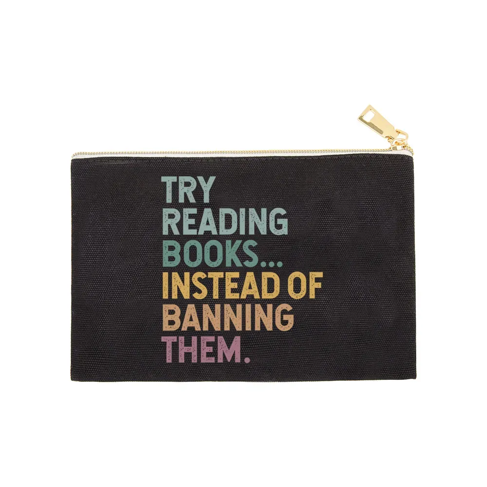 Pagewings Try Reading Books Pouch