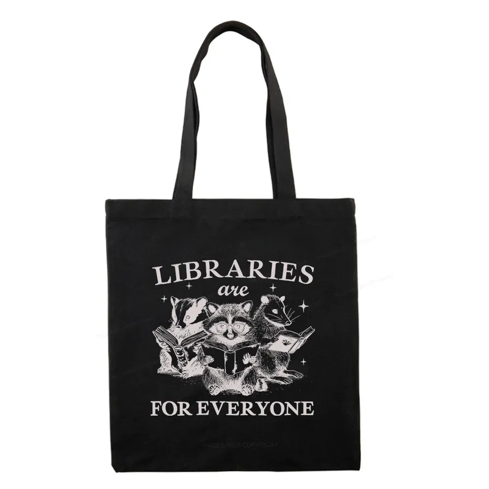 Pagewings Libraries Are For Everyone Tote Bag