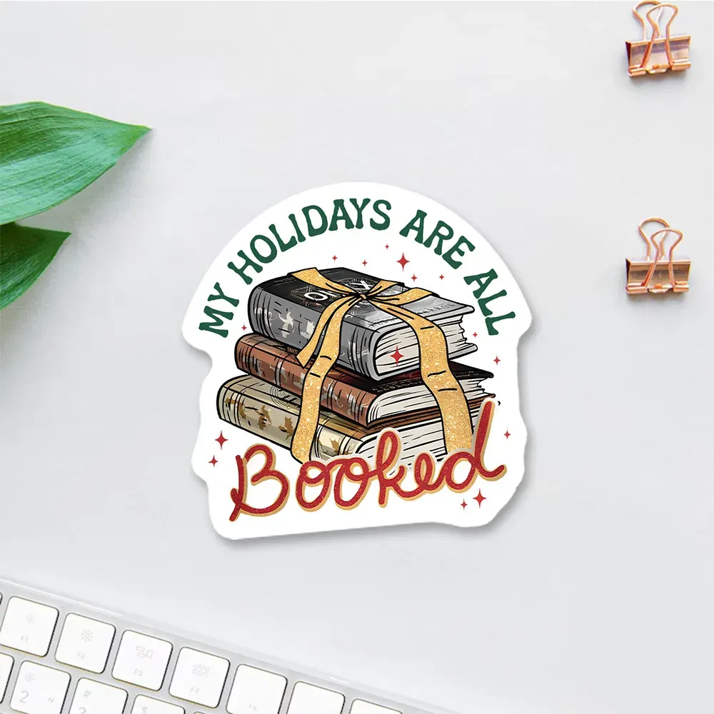 Pagewings My Holidays Are All Booked Sticker