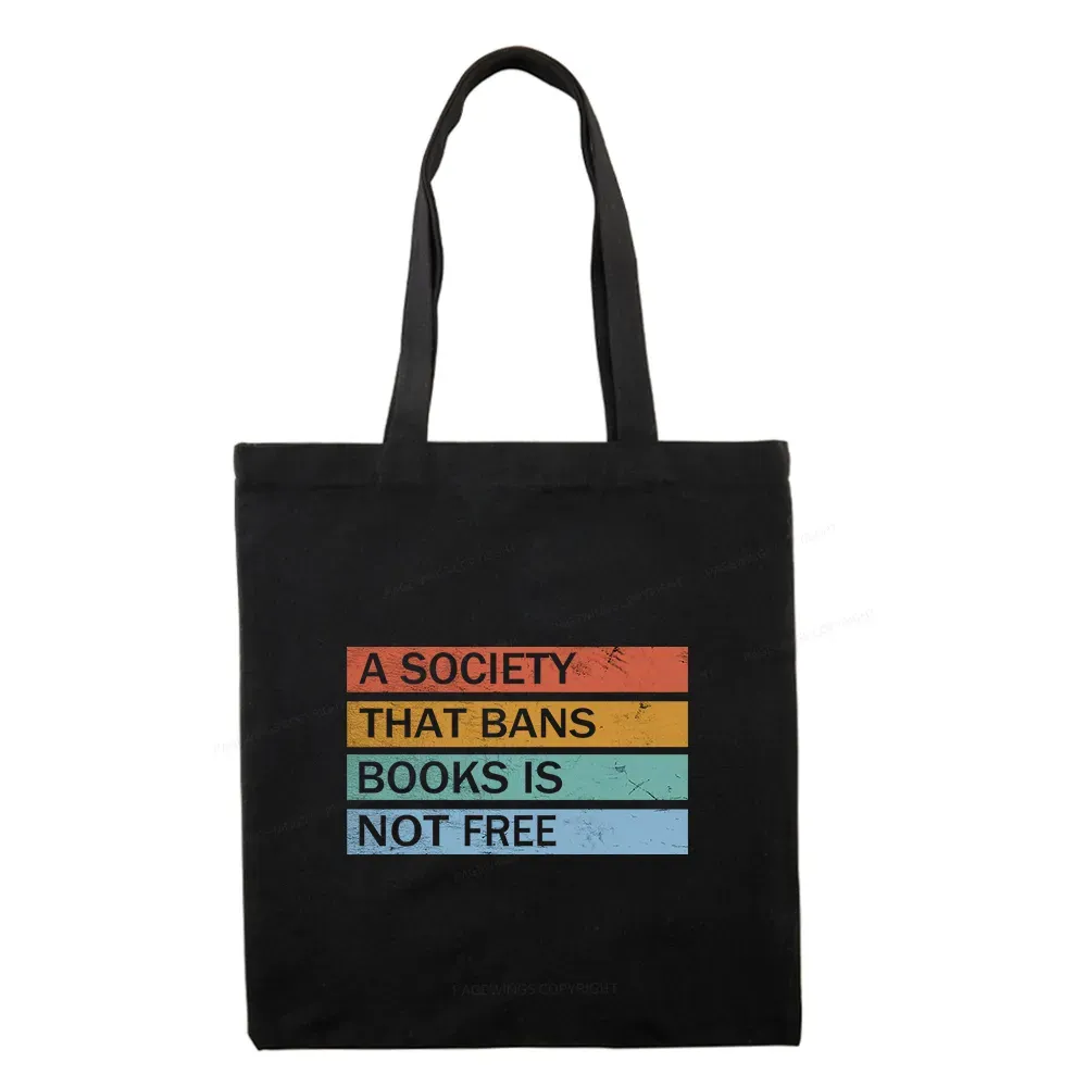 Pagewings Banned Books Shirt, Read Banned Books Tote Bag