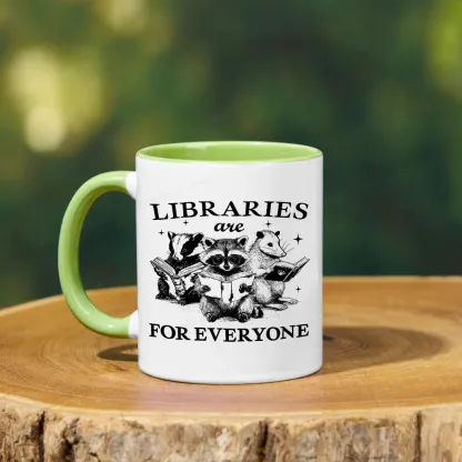 Pagewings Libraries Are For Everyone Mug