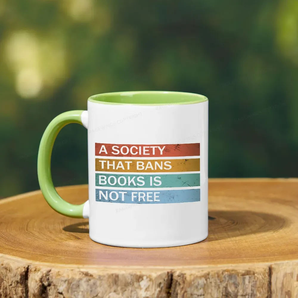 Pagewings Banned Books Shirt, Read Banned Books Mug