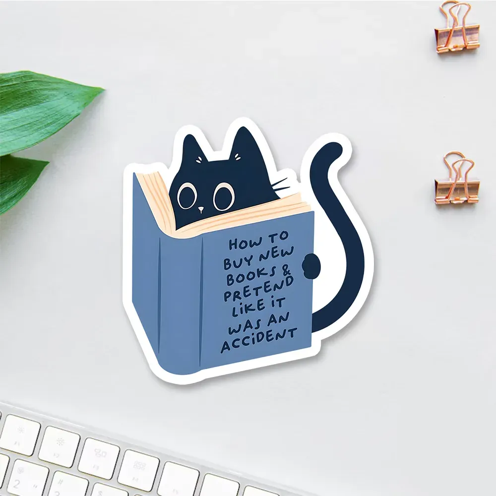 Pagewings How To Buy New Books Sticker