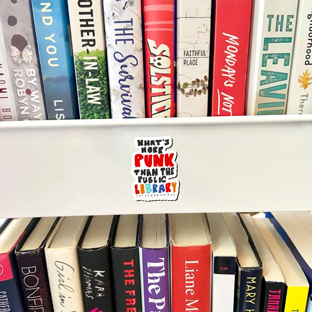 Pagewings What's More Punk Than The Public Library Fridge Magnet