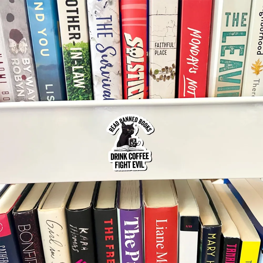 Pagewings Read Books Drink Coffee Fight Evil Fridge Magnet