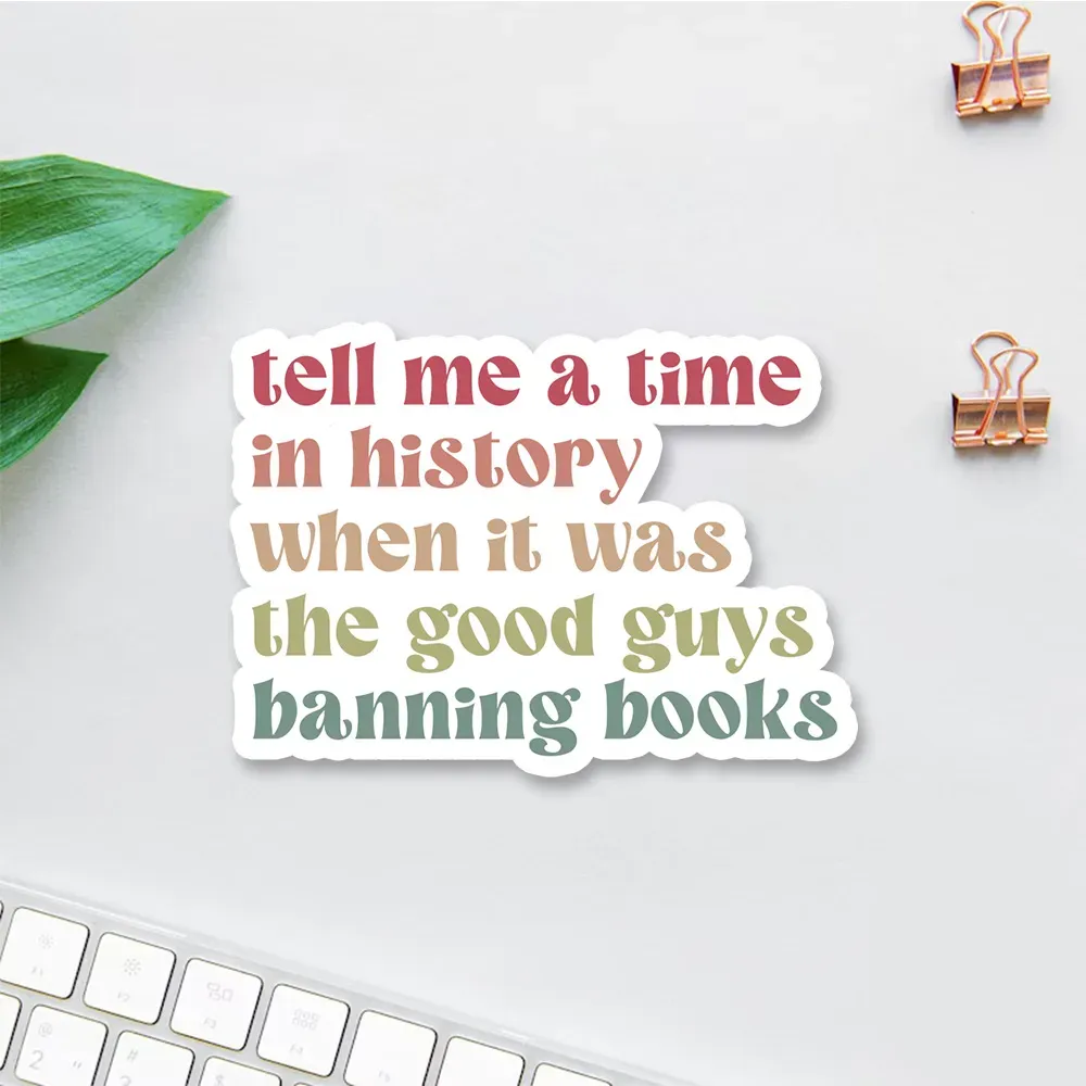 Pagewings Tell Me a Time in History Sticker