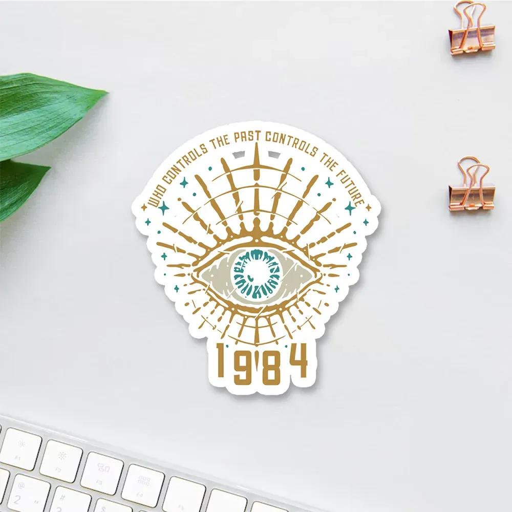 Pagewings George Orwell 1984 Sticker