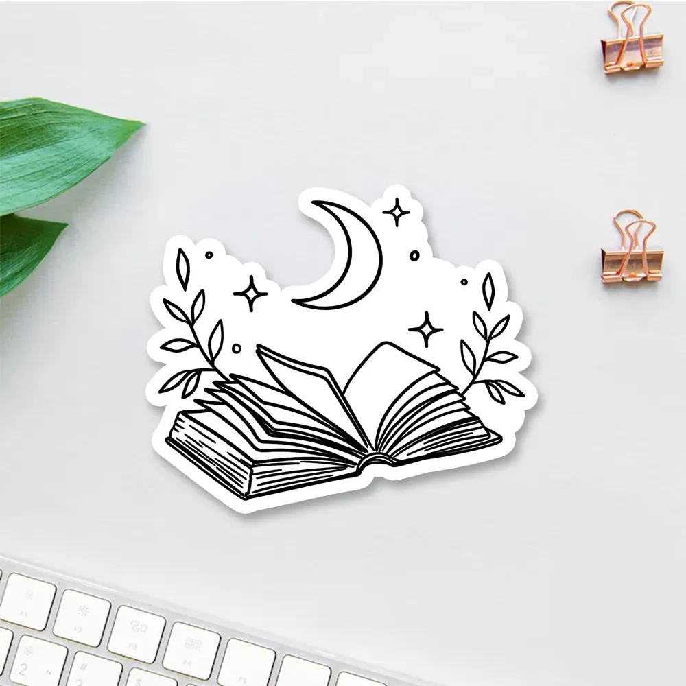 Pagewings Comfort Colors Read Books Be Kind Stay Weird Sticker