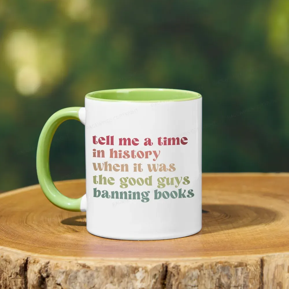 Pagewings Tell Me a Time in History Mug