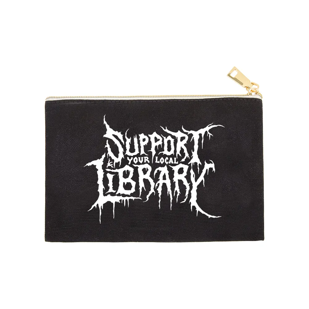 Pagewings Support Your Local Library Pouch