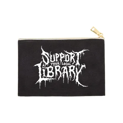 Pagewings Support Your Local Library Pouch