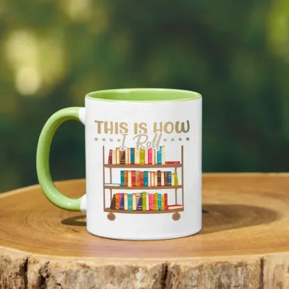 Pagewing This Is How I Roll Mug