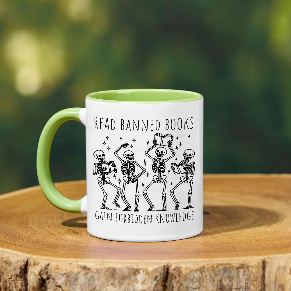 Pagewings Reading Books Tee Book Lover Gift Mug