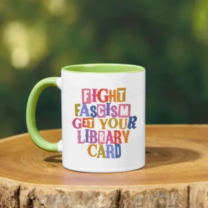 Pagewings Get Your Library Card Mug
