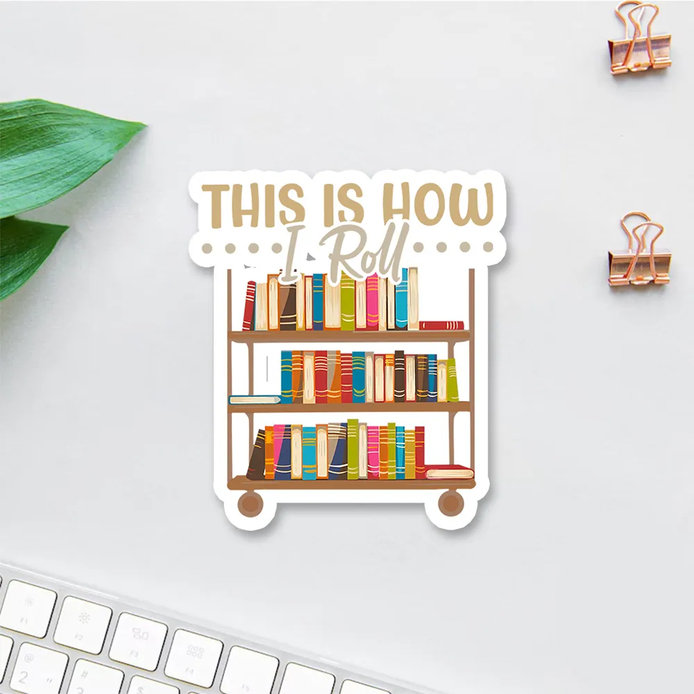 Pagewing This Is How I Roll Sticker