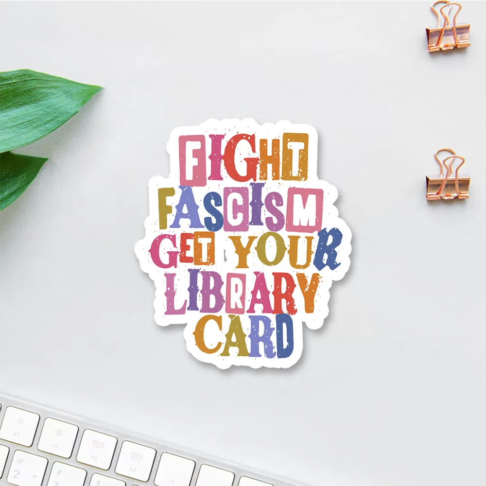 Pagewings Get Your Library Card Sticker