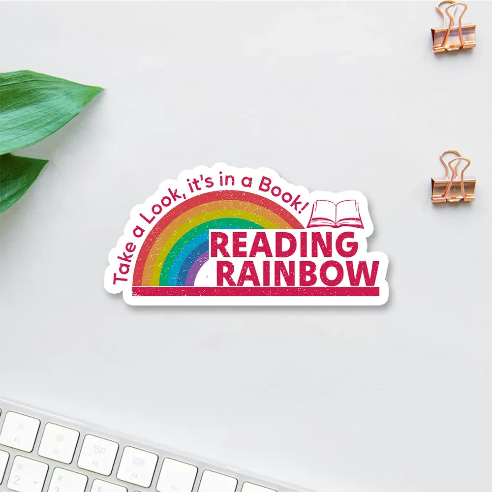 Pagewings Reading Rainbow Sticker